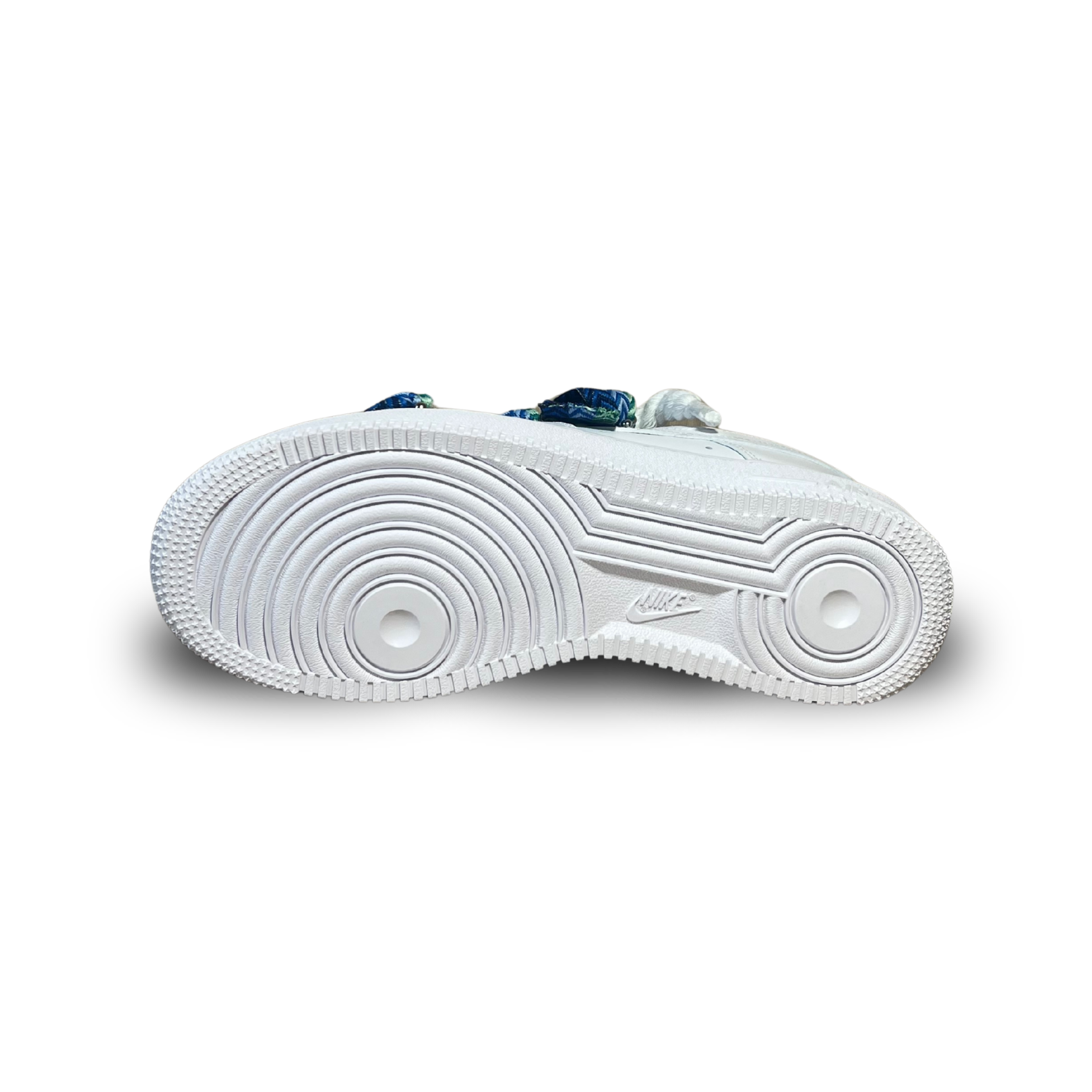 Nike Air Force 1 Lanvin Rope Lace Blue Black Talp