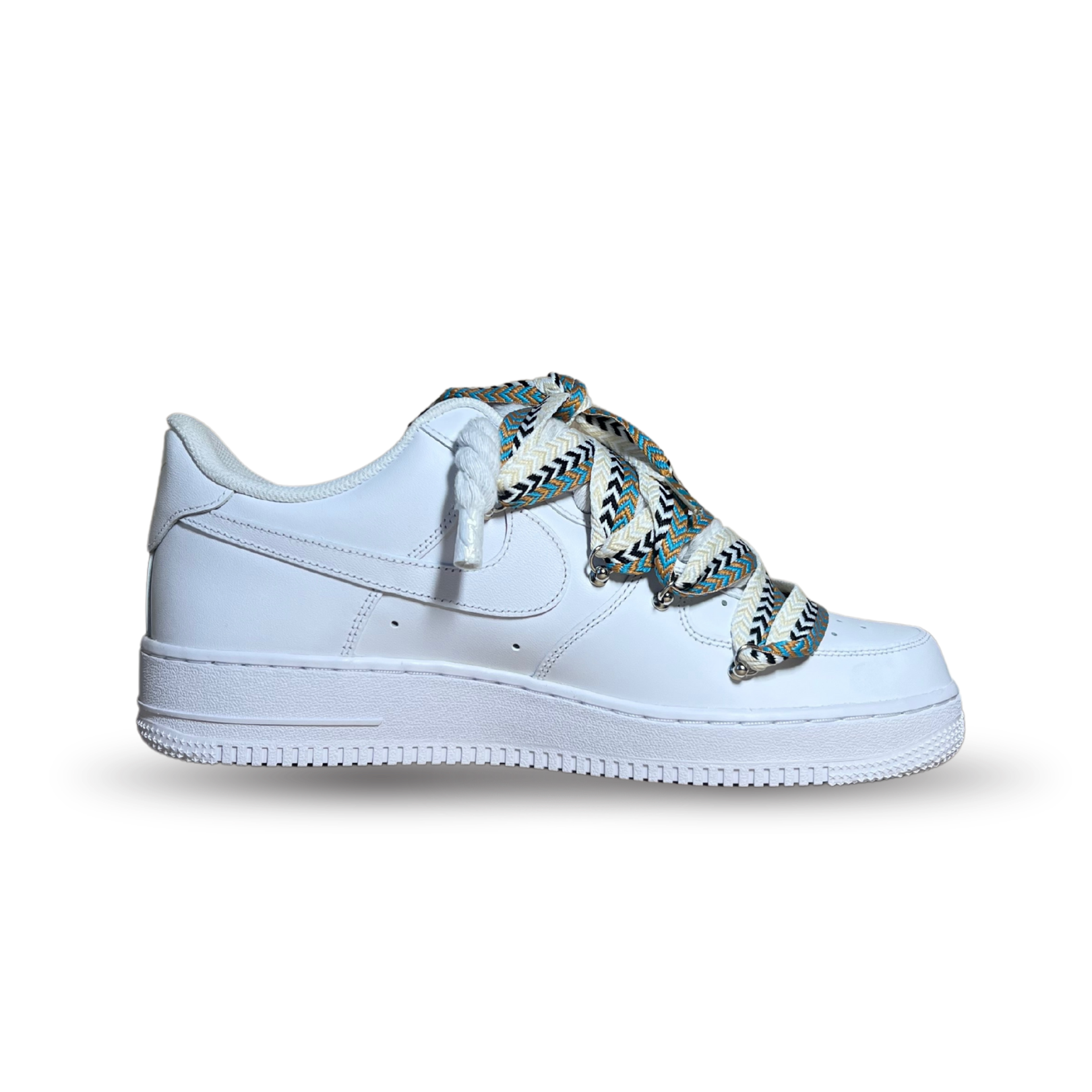 Nike Air Force 1 Lanvin Rope Lace Brown Beige Belső oldalnézet