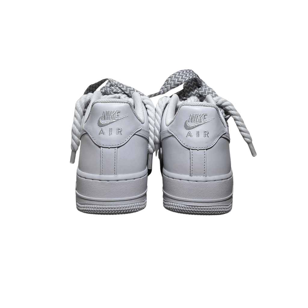 Nike Air Force 1 Lanvin Rope Lace Grey hátulnézet