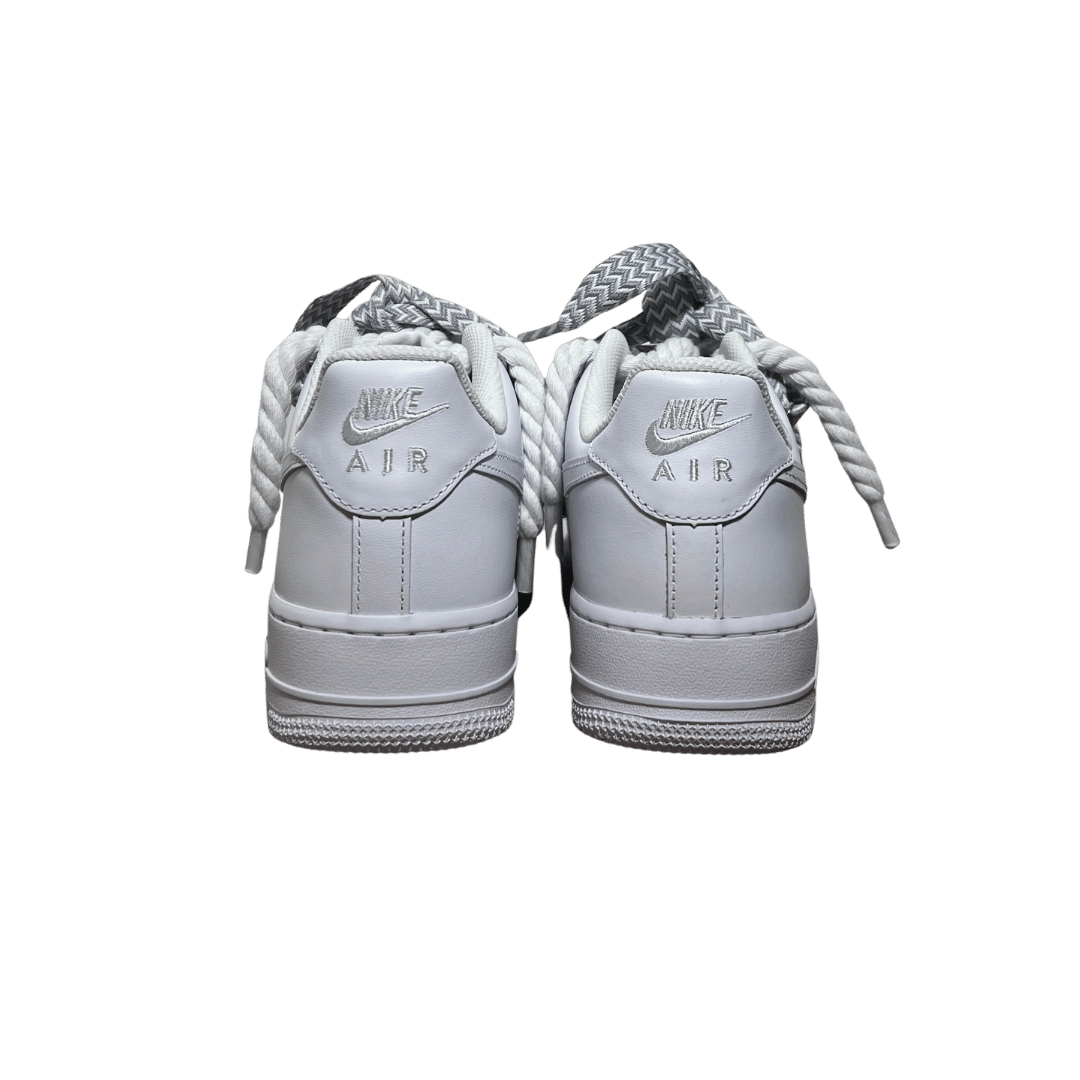 Nike Air Force 1 Lanvin Rope Lace Grey hátulnézet