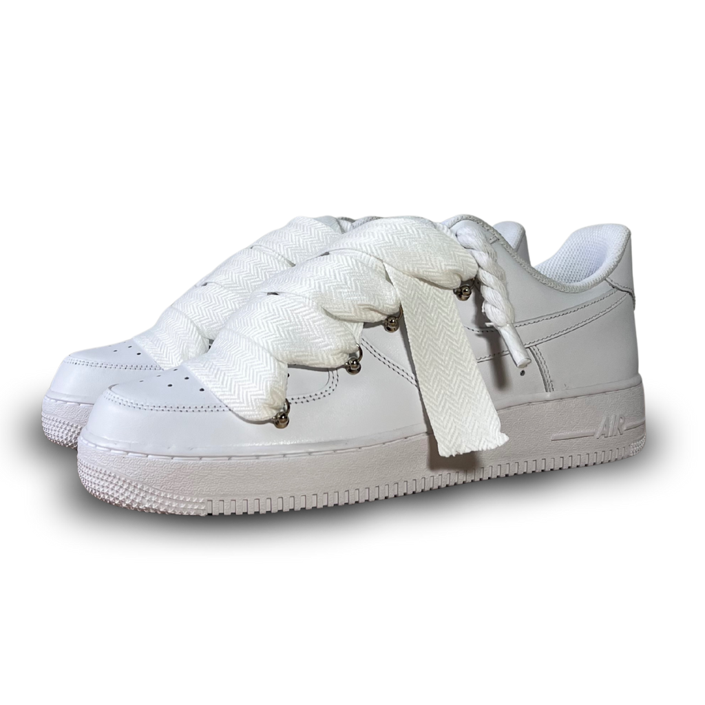 Nike Air Force 1 Lanvin Rope Lace Pure White Csanadsoles