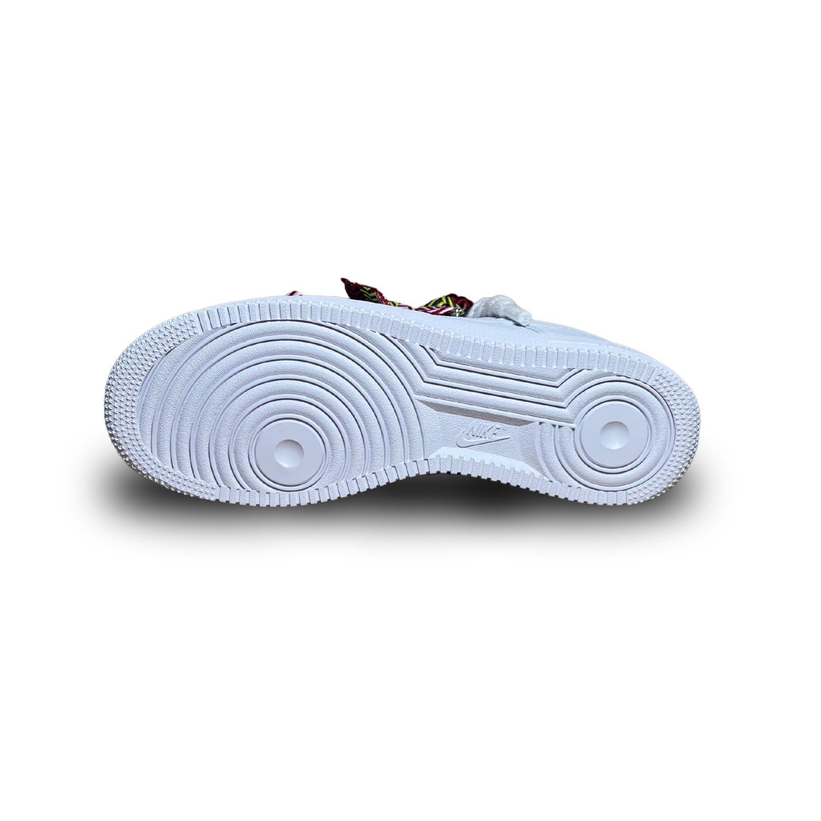 Nike Air Force 1 Lanvin Rope Lace Red Yellow Talp