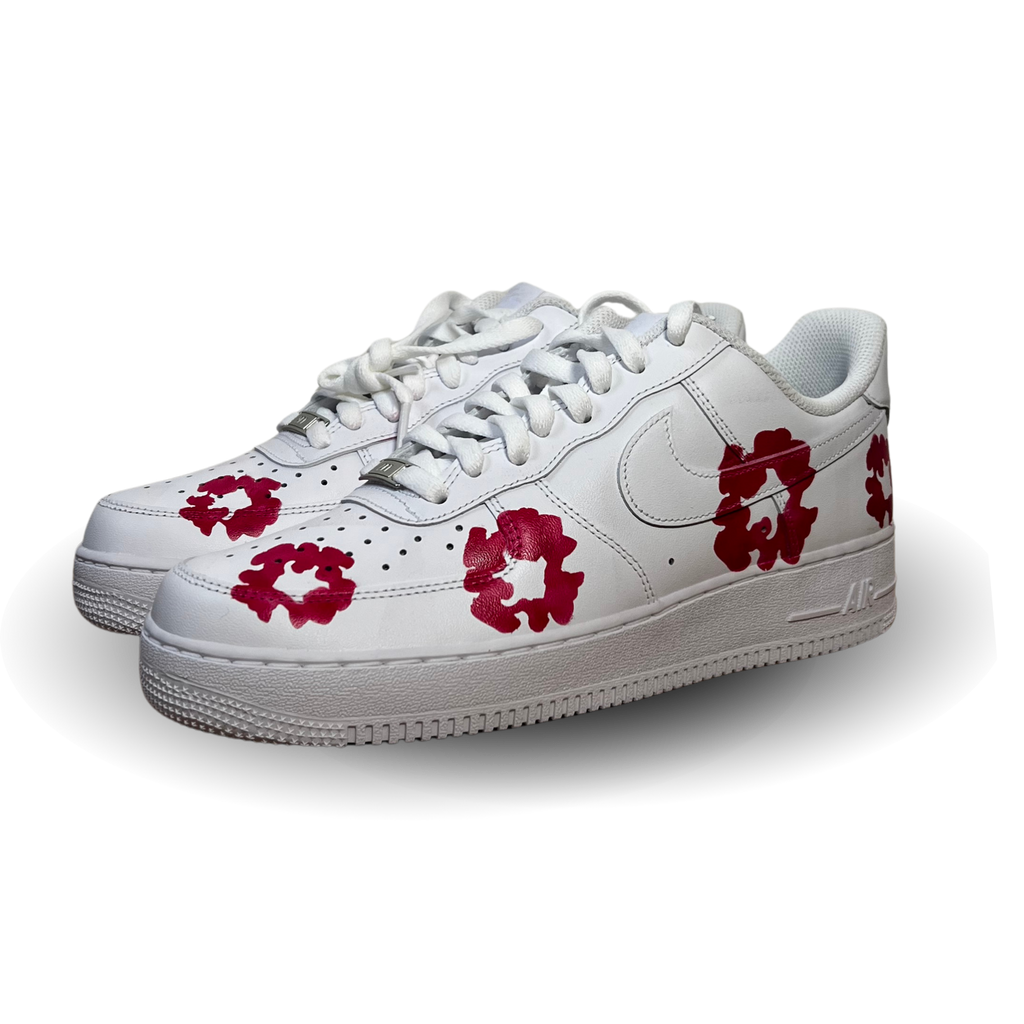 Nike Air Force 1 Low Denim Tears Custom Pink Csanadsoles