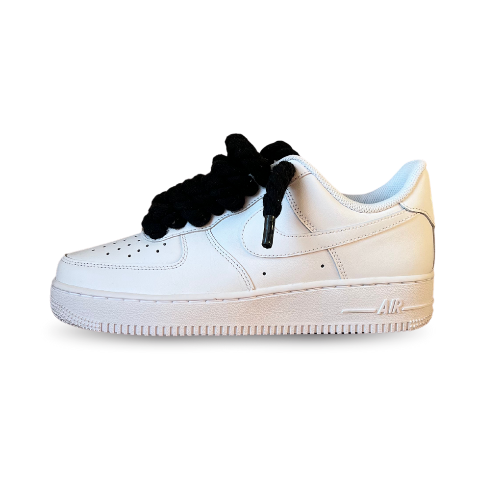 Nike Air Force 1 Rope Lace Black Oldalnézet