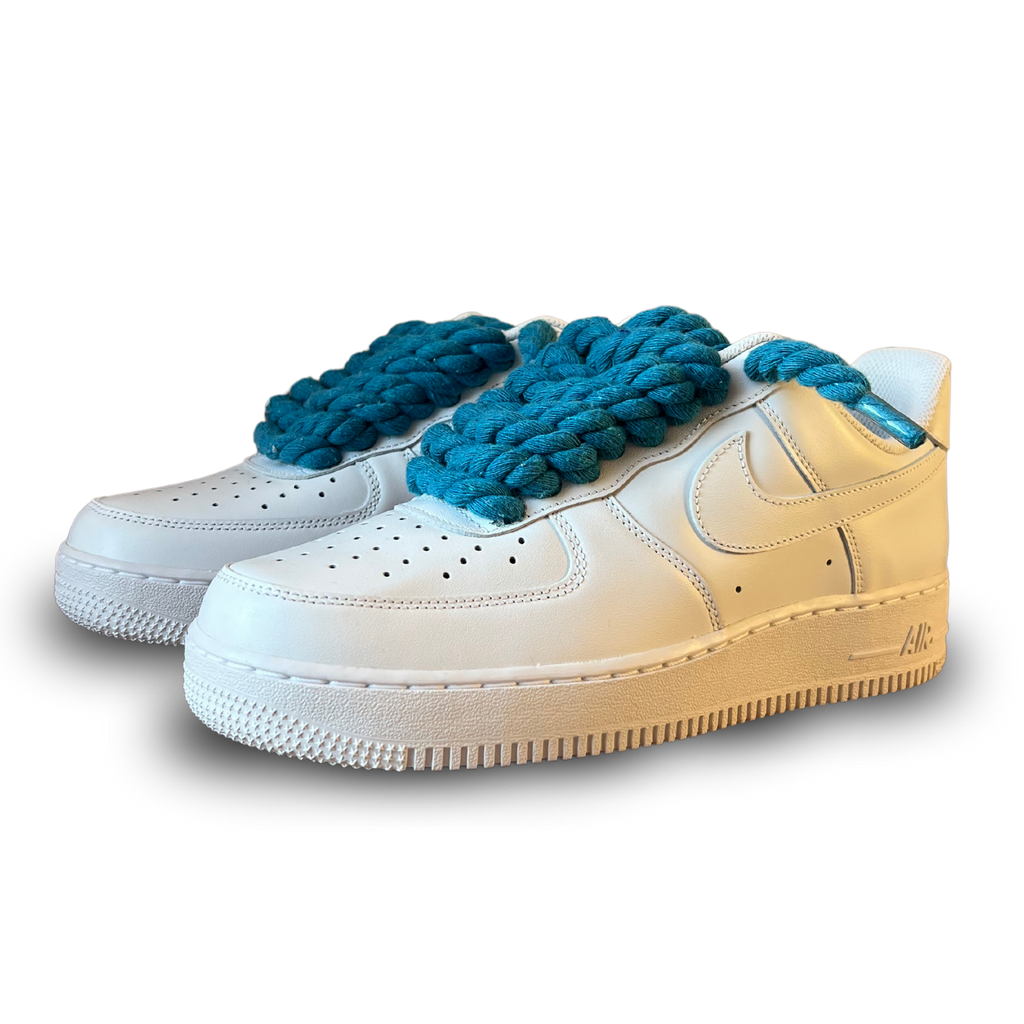 Nike Air Force 1 Rope Lace Blue Csanadsoles