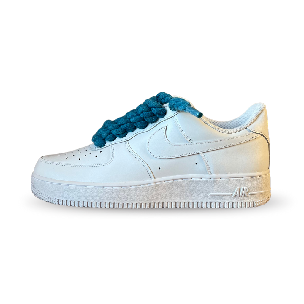 Nike Air Force 1 Rope Lace Blue Oldalnézet