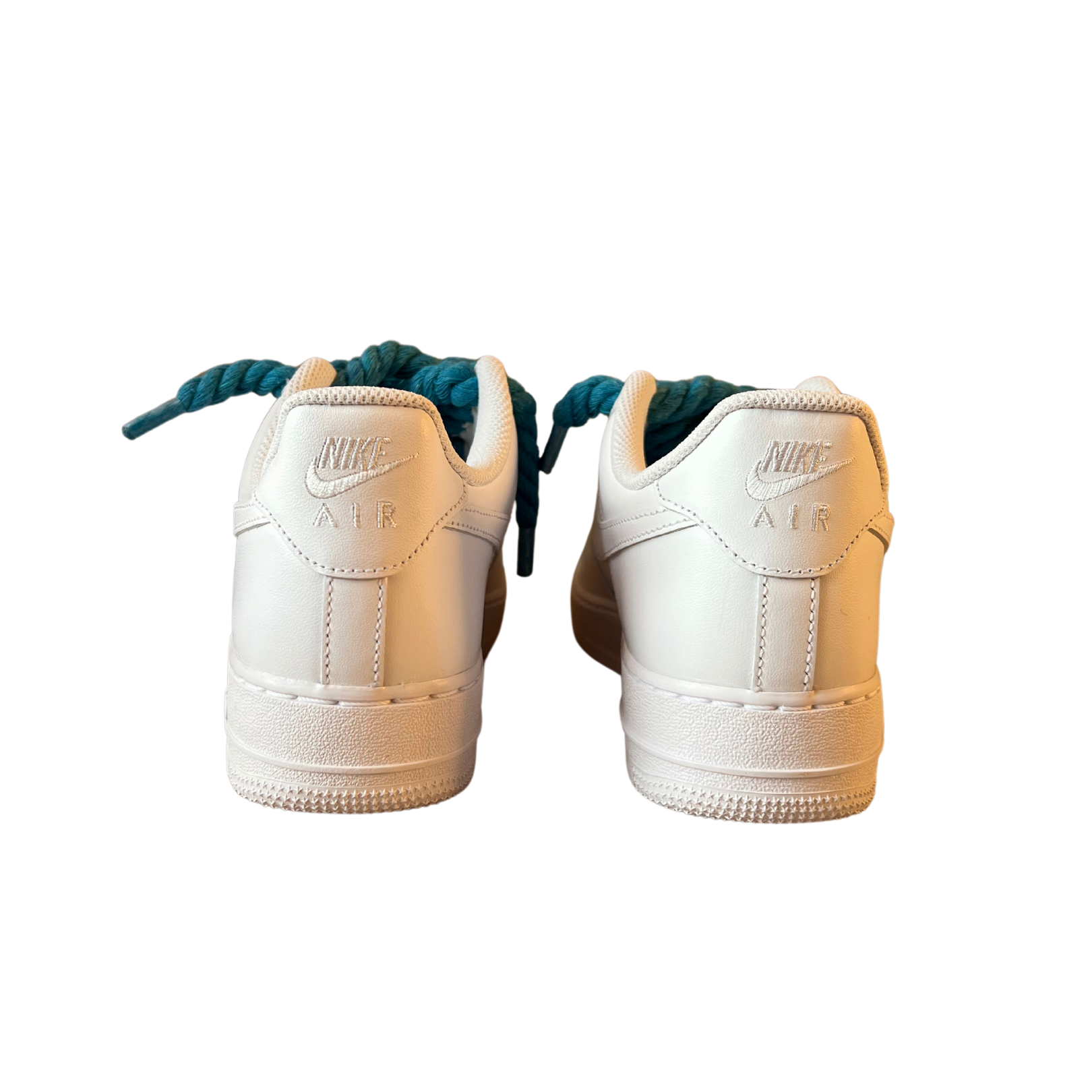 Nike Air Force 1 Rope Lace Blue Hátulnézet