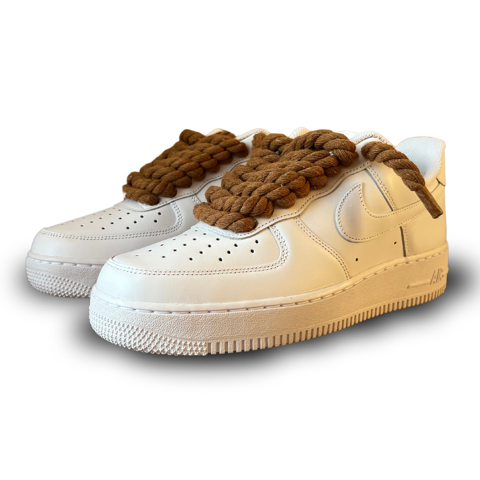 Nike Air Force 1 Rope Lace Brown Csanadsoles