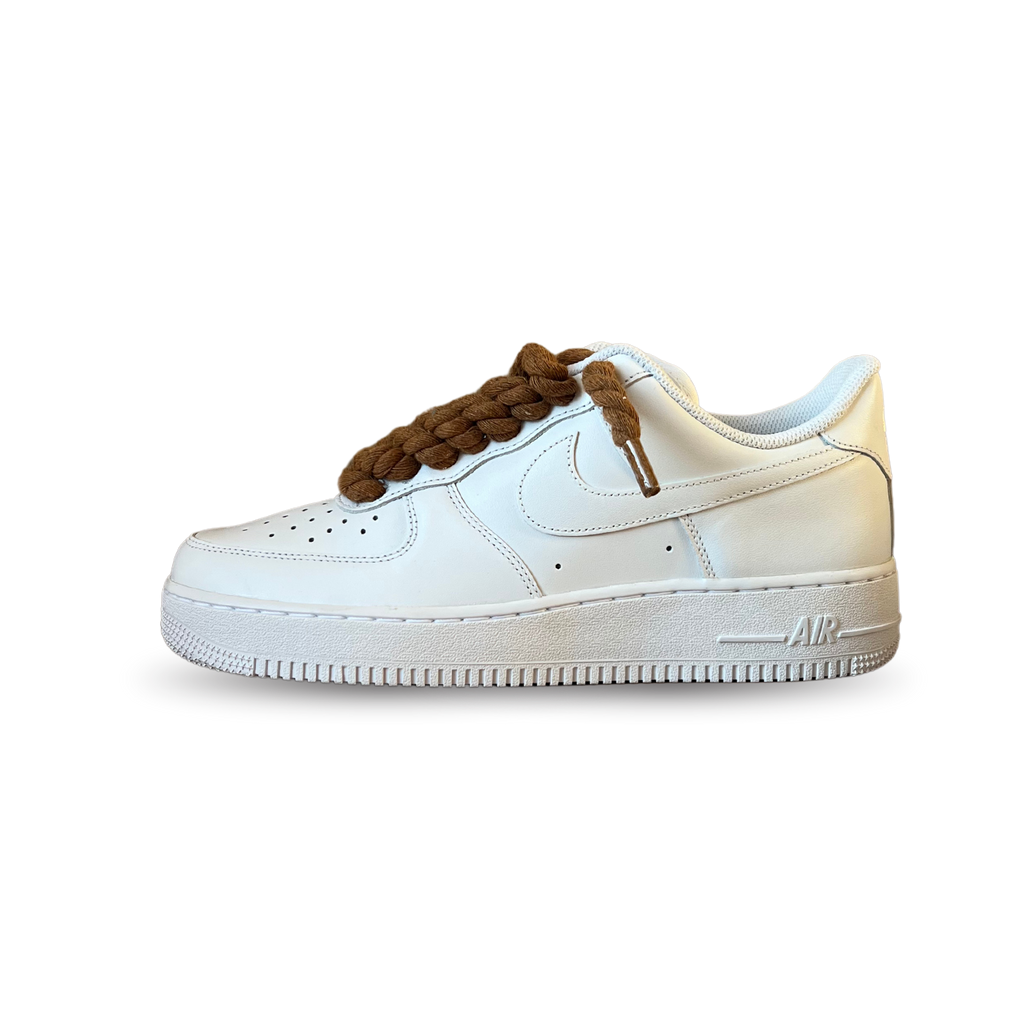 Nike Air Force 1 Rope Lace Brown Oldalnézet