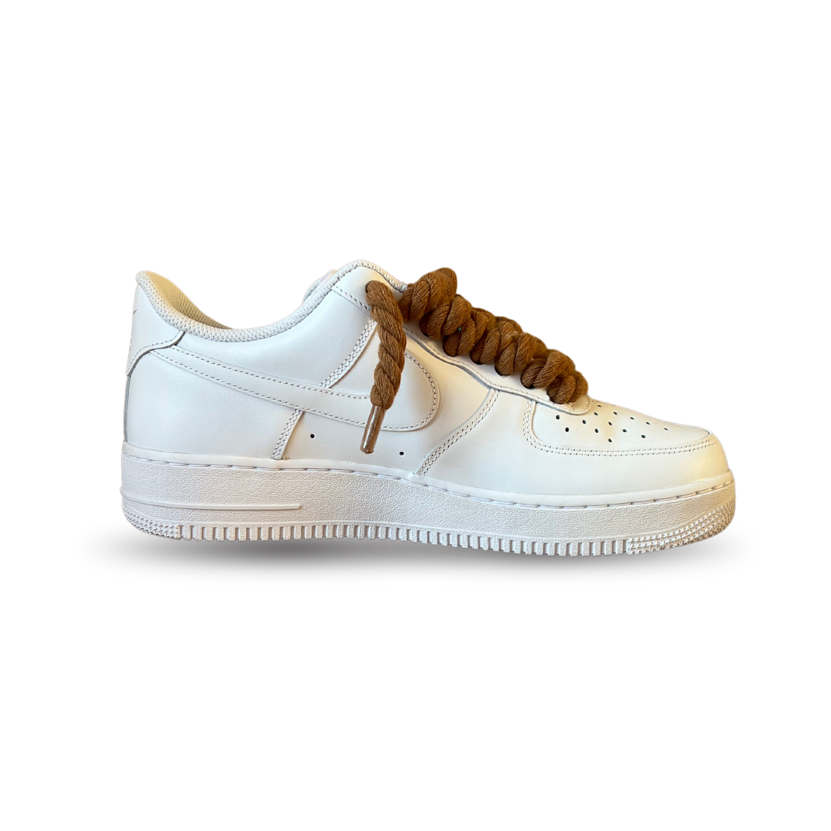 Nike Air Force 1 Rope Lace Brown Belső Oldalnézet