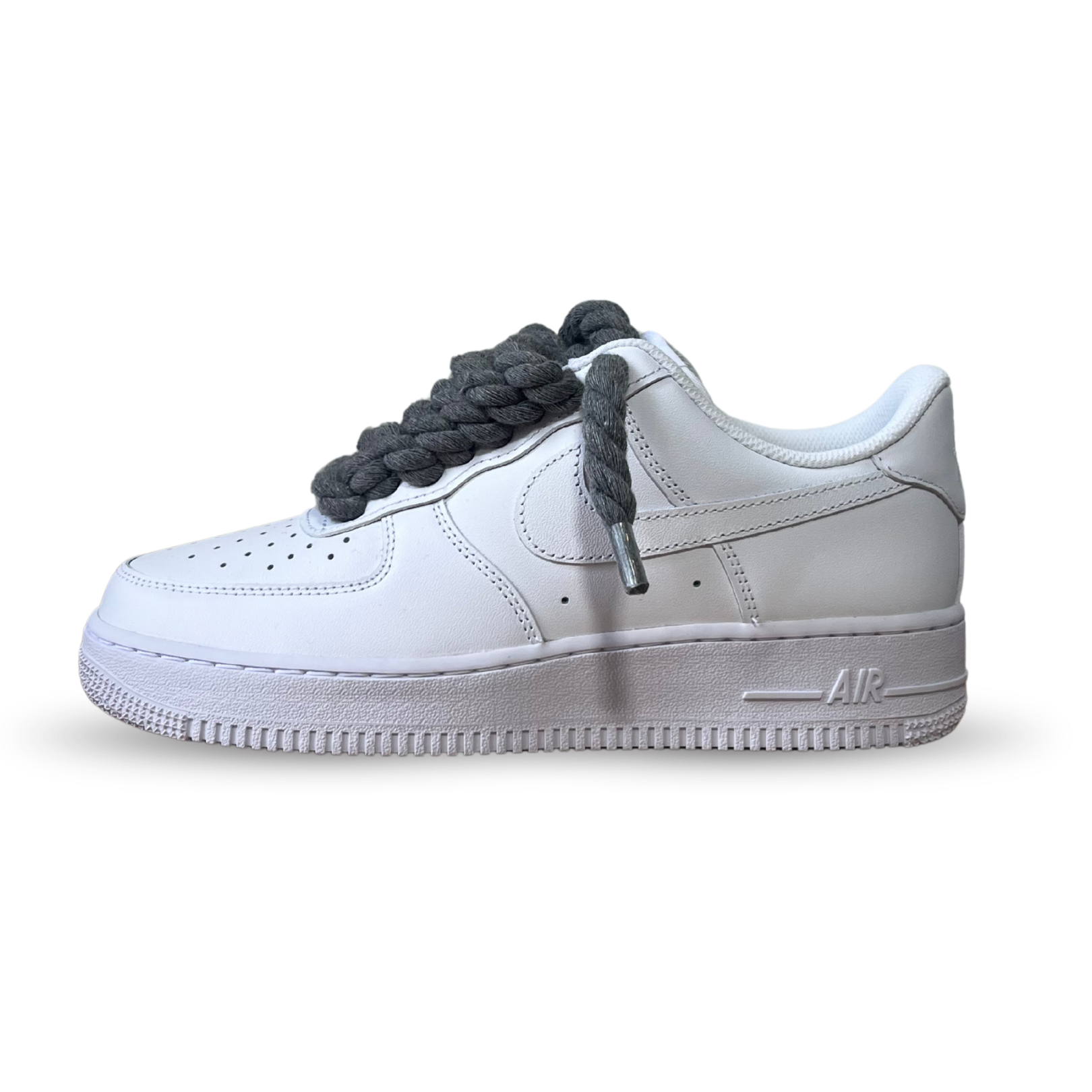 Nike Air Force 1 Rope Lace Dark Grey Oldalnézet
