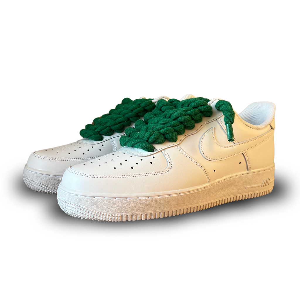 Nike Air Force 1 Rope Lace Green Csanadsoles