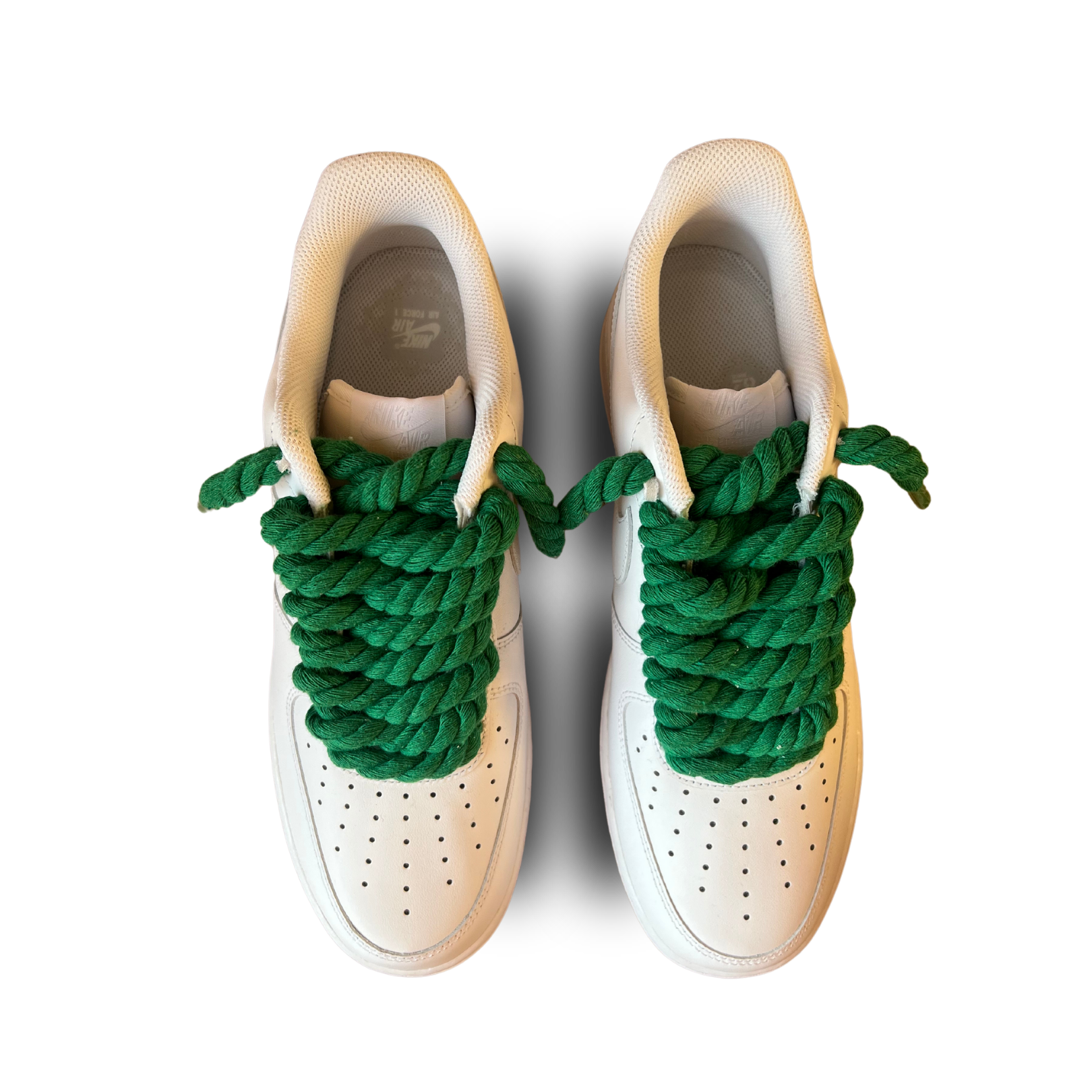 Nike Air Force 1 Rope Lace Green Felülnézet