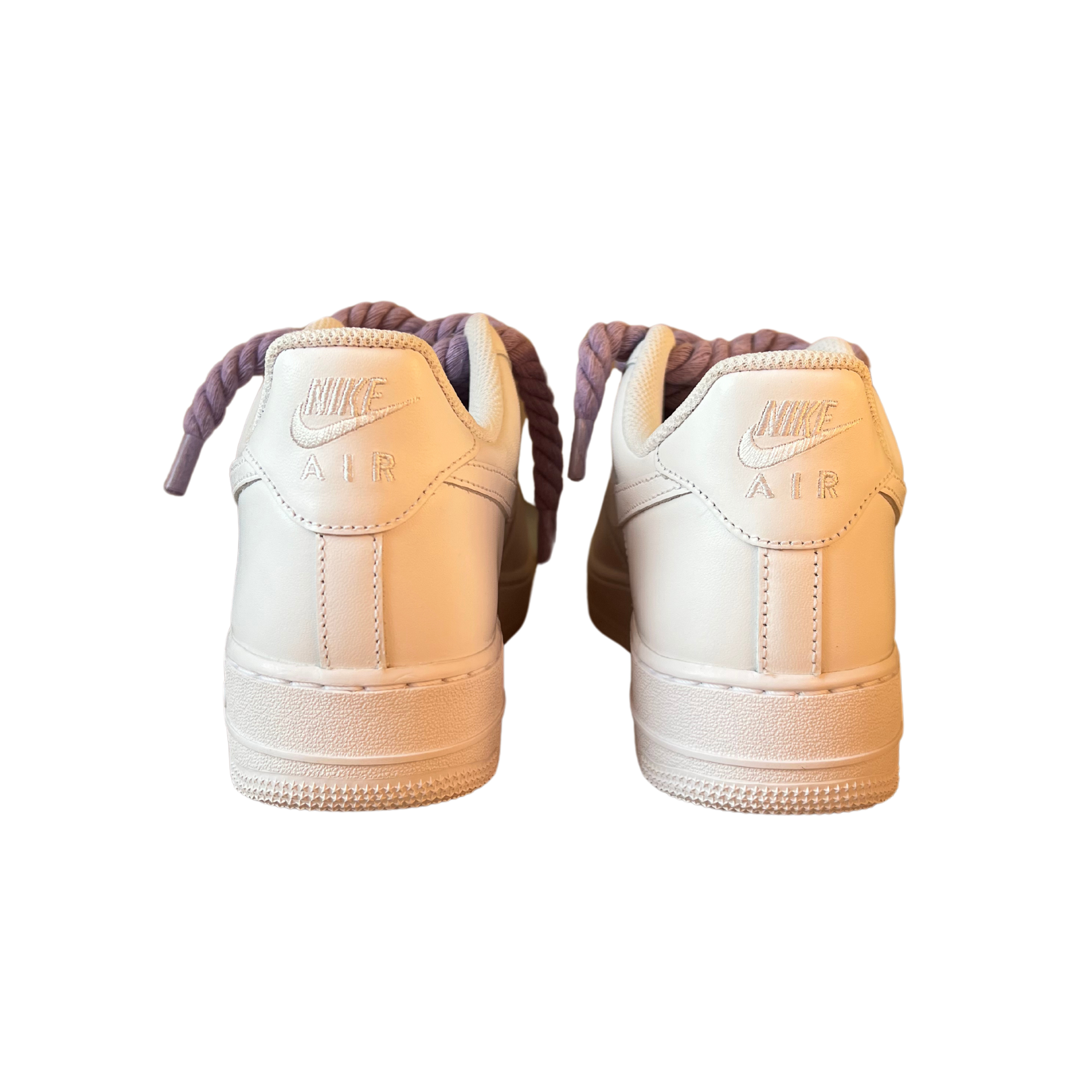Nike Air Force 1 Rope Lace Light Purple Hátulnézet