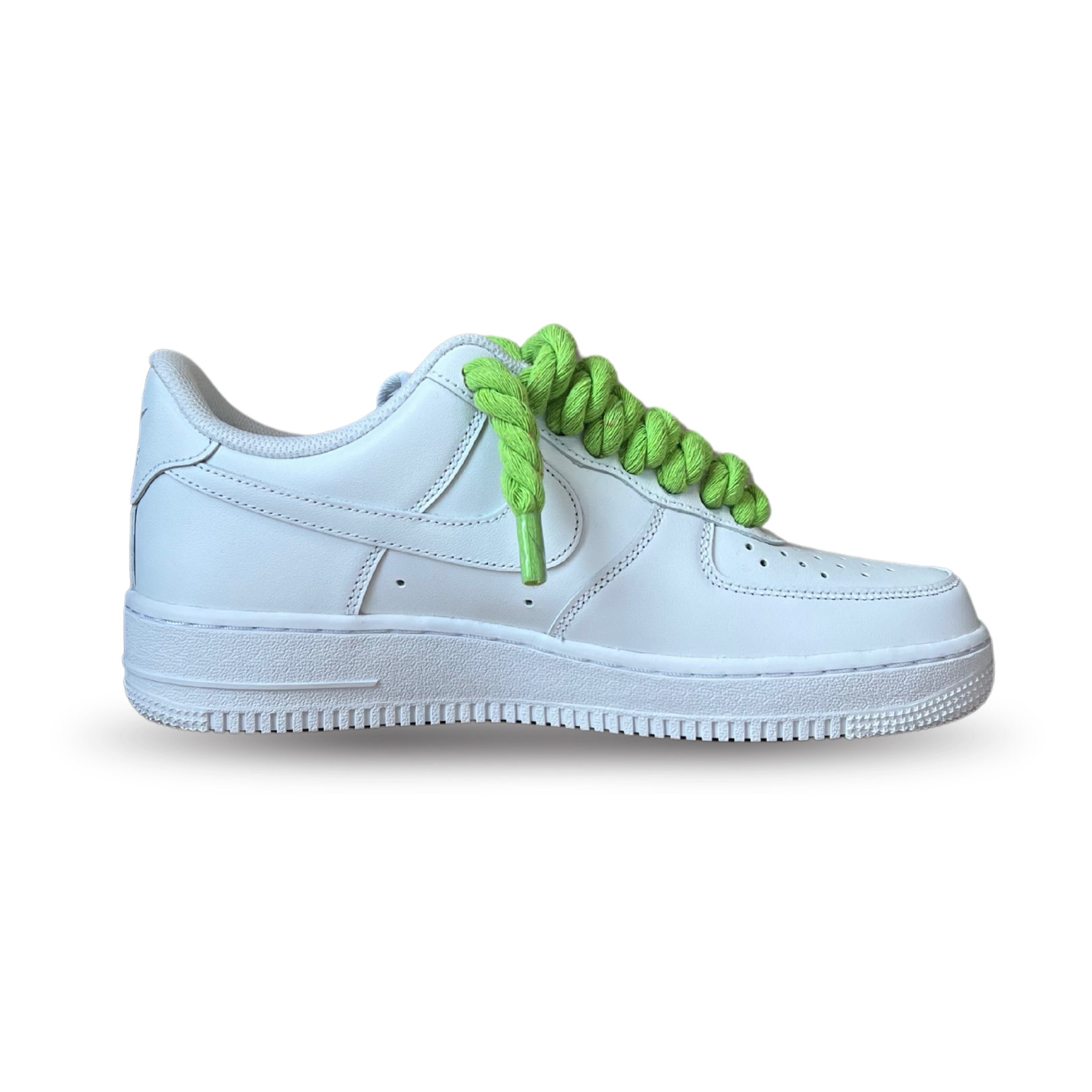 Nike Air Force 1 Rope Lace Neon Belső oldalnézet