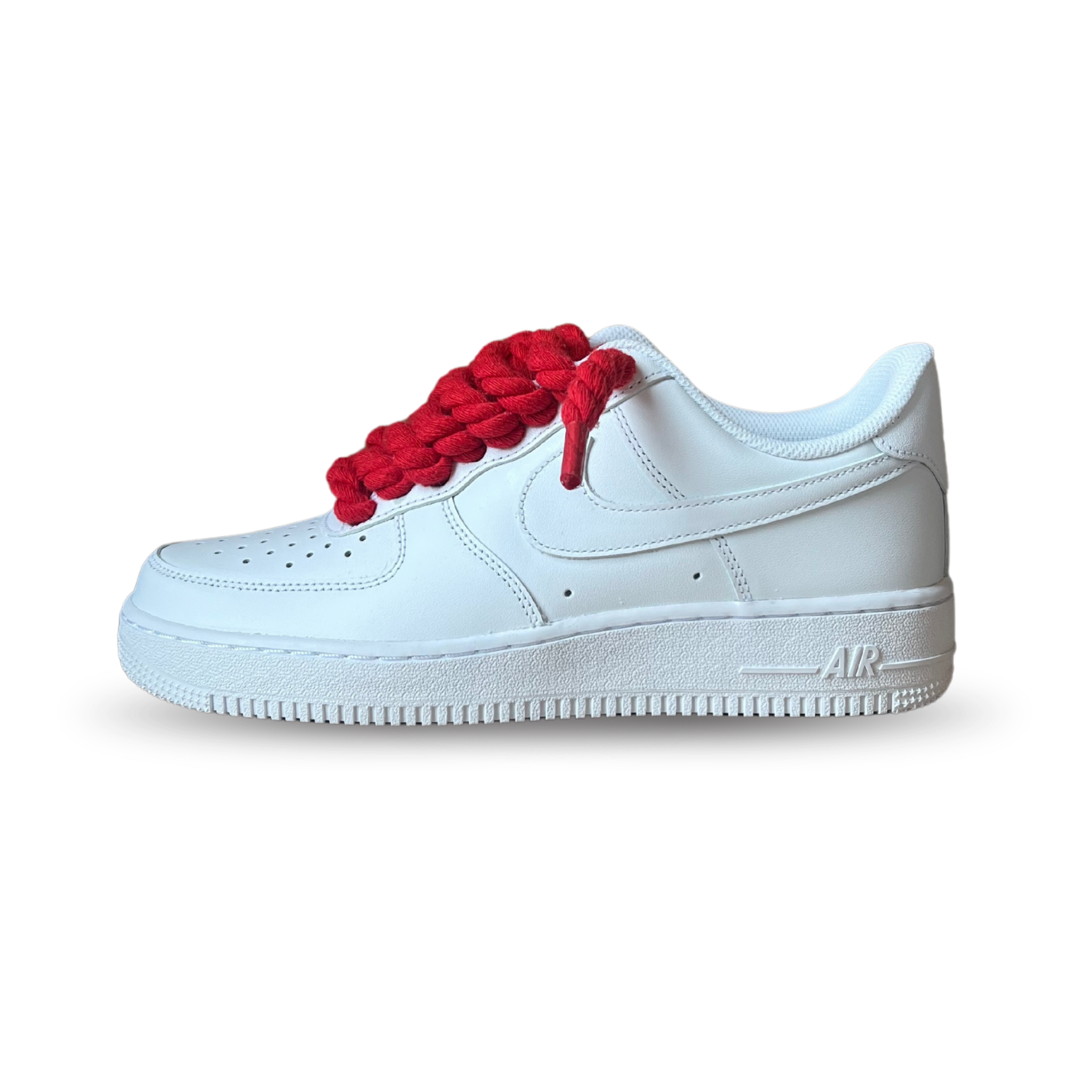 Nike Air Force 1 Rope Lace Red Oldalnézet