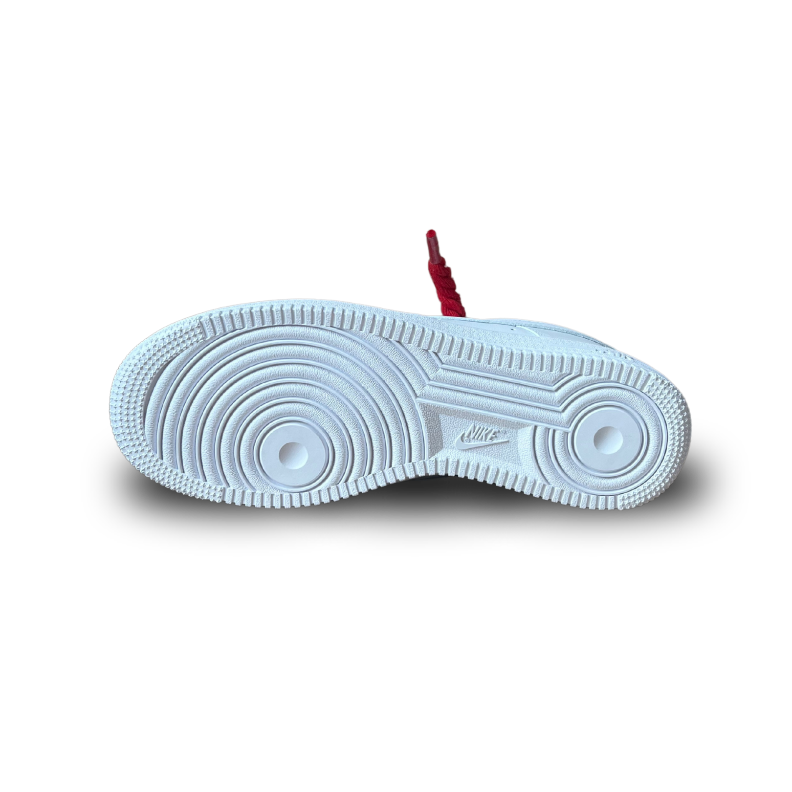 Nike Air Force 1 Rope Lace Red Talp