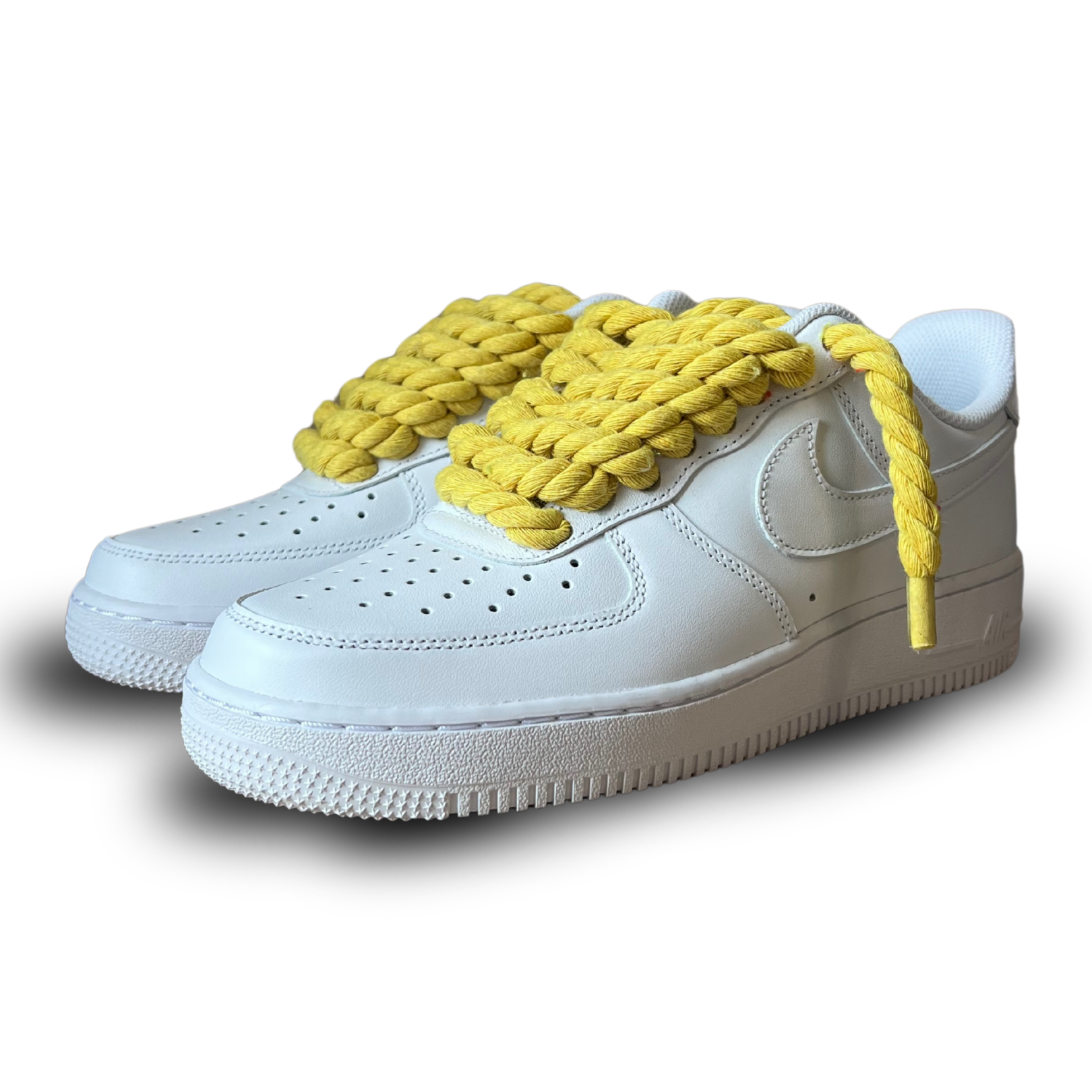 Nike Air Force 1 Rope Lace Yellow Csanadsoles