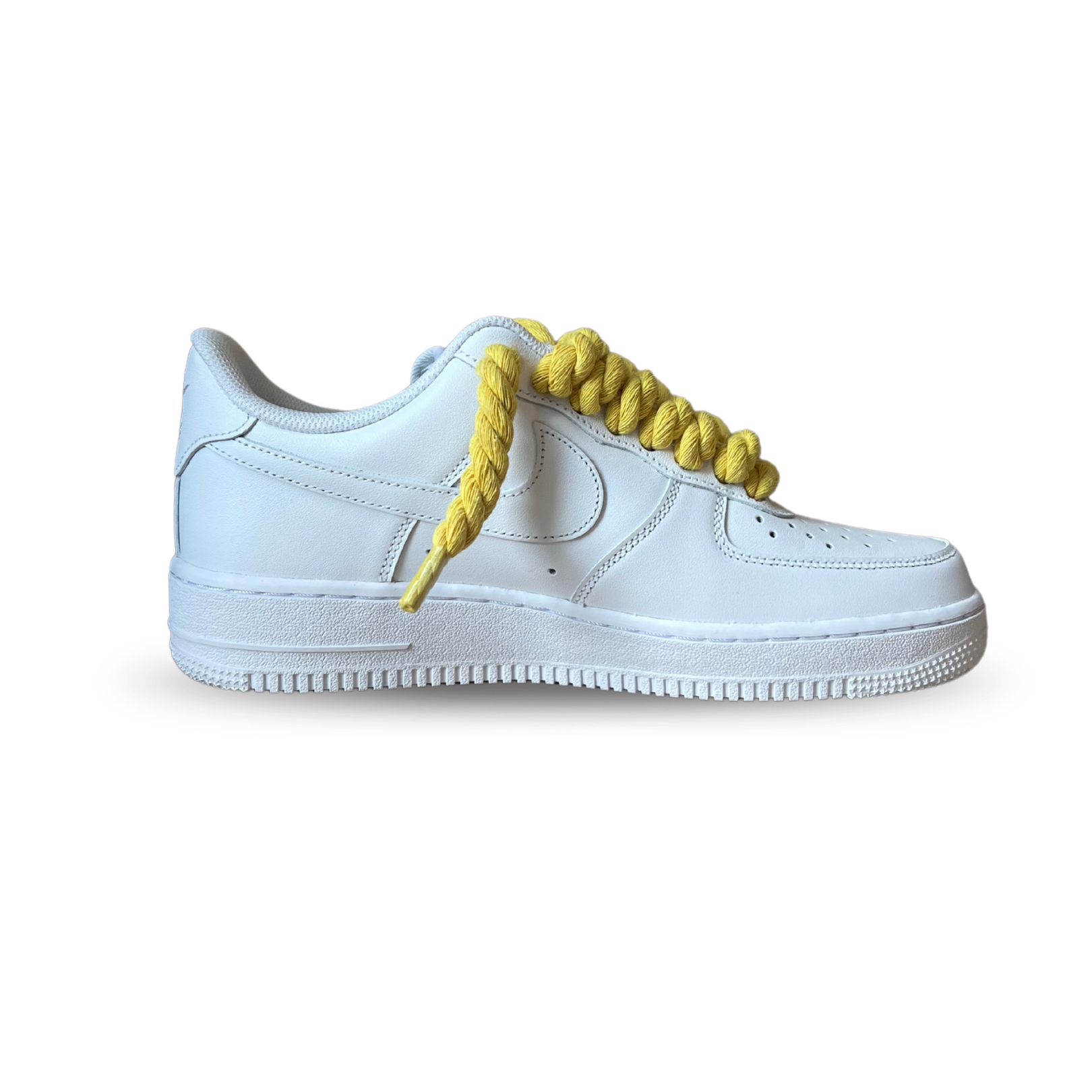 Nike Air Force 1 Rope Lace Yellow Belső oldalnézet