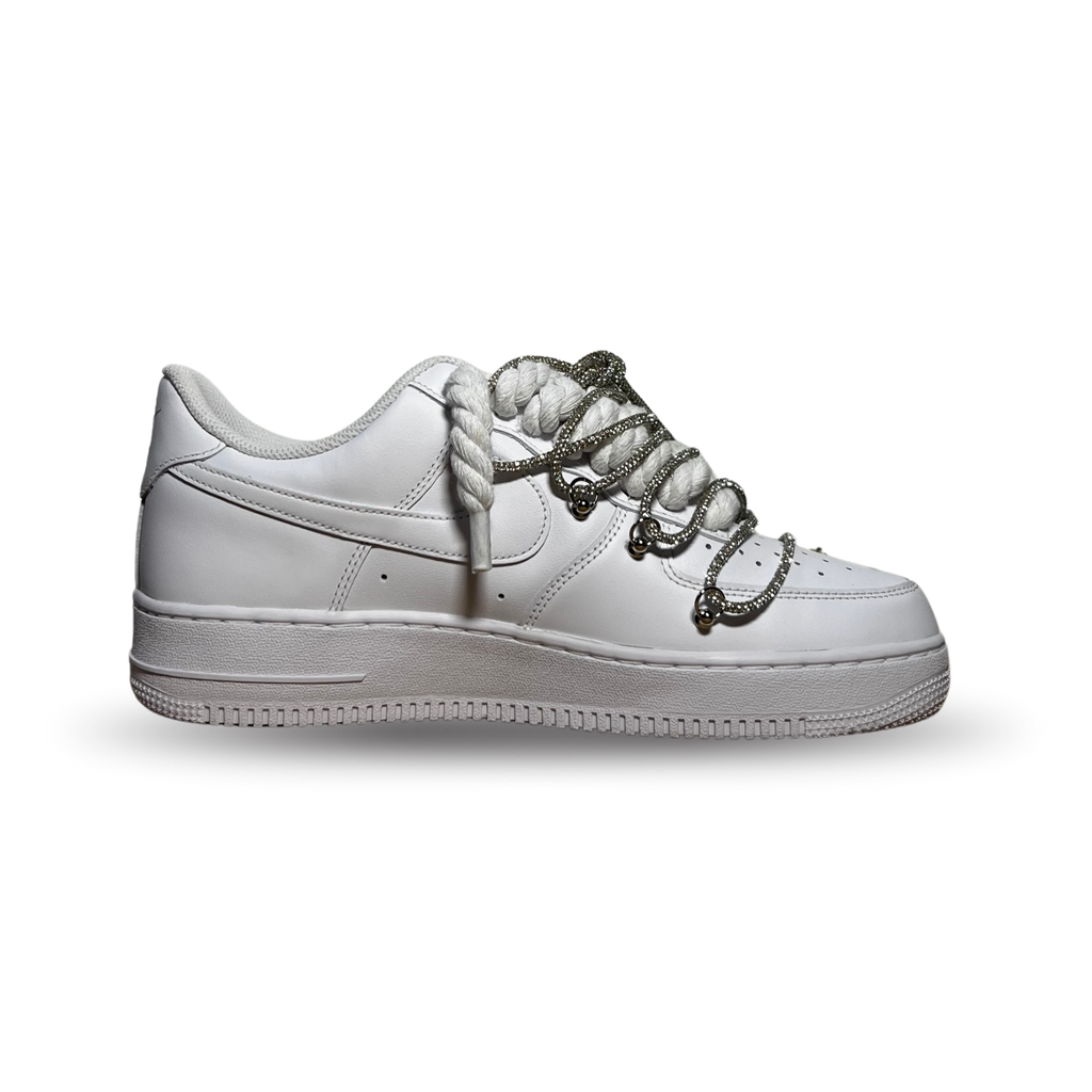 Nike Air Force 1 Rose Blue Diamond Belső oldalnézet