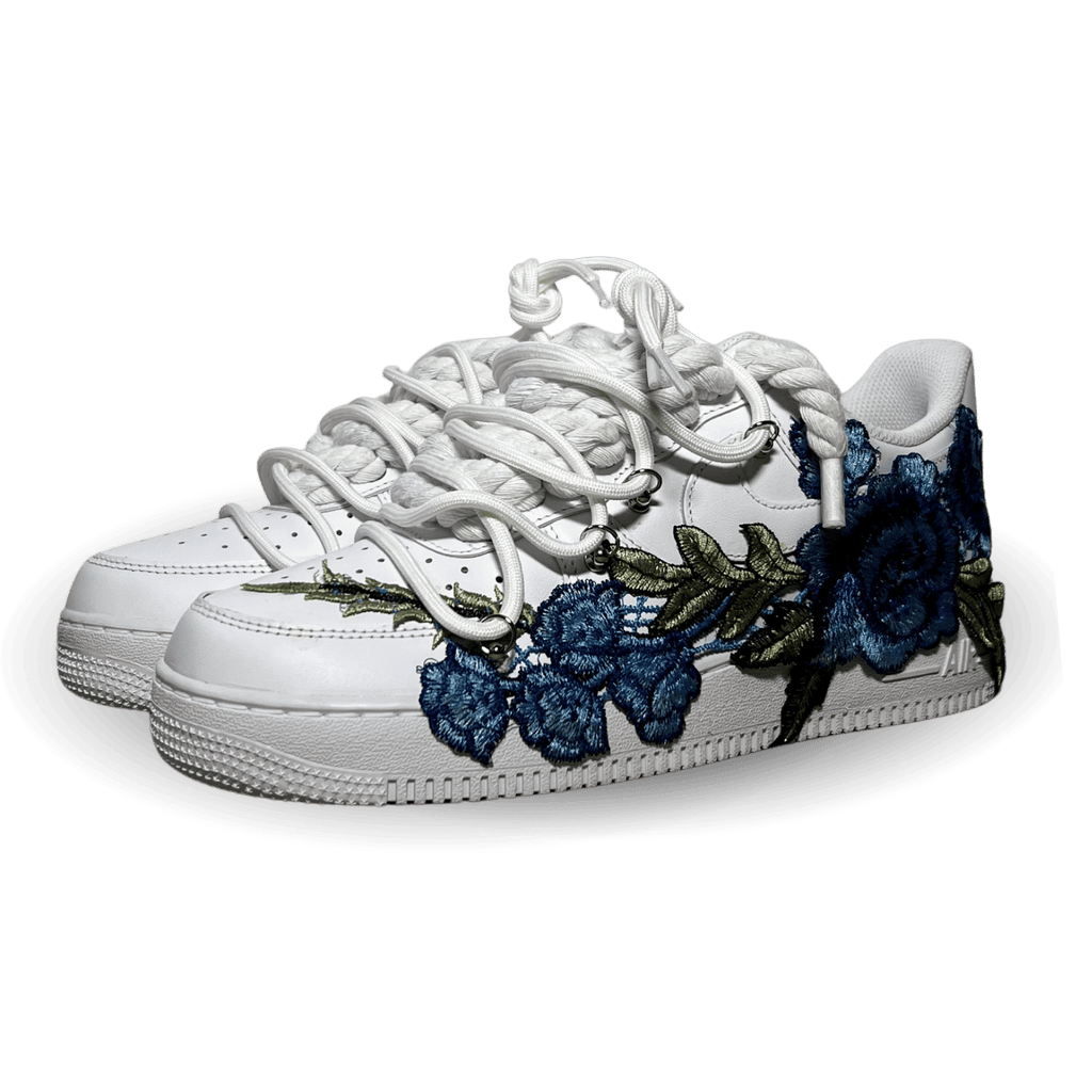 Nike Air Force 1 Rose Blue Laced Up Csanadsoles