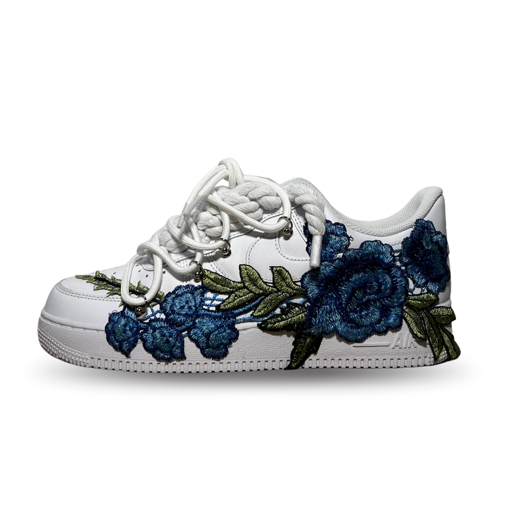 Nike Air Force 1 Rose Blue Laced Up Oldalnézet