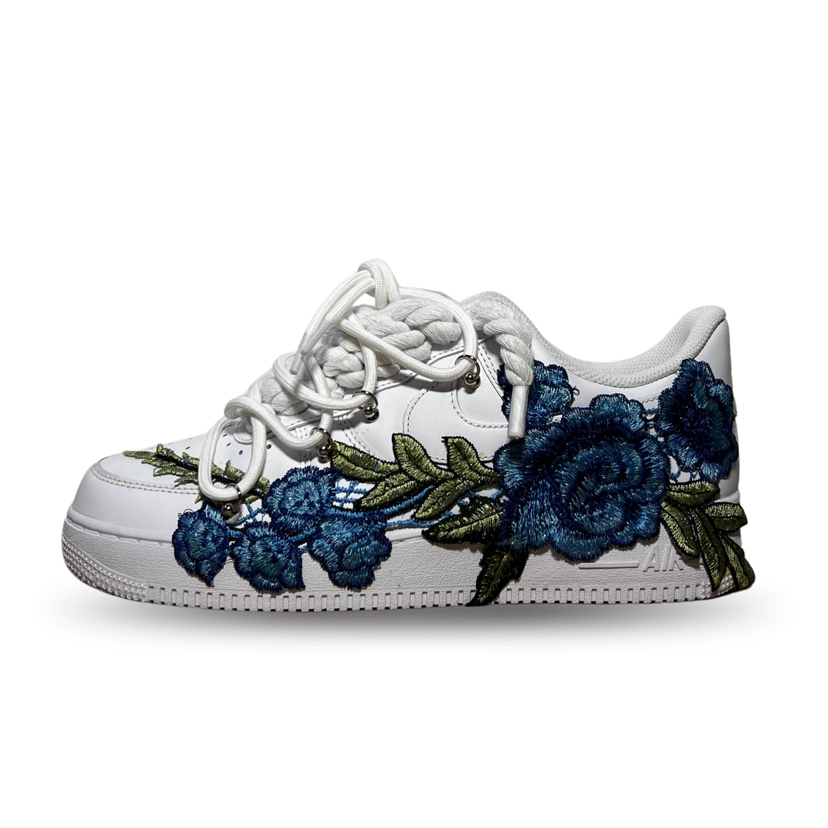 Nike Air Force 1 Rose Blue Laced Up Oldalnézet