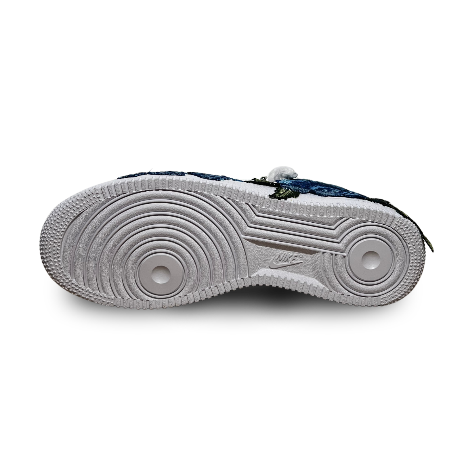 Nike Air Force 1 Rose Blue Laced Up Talp