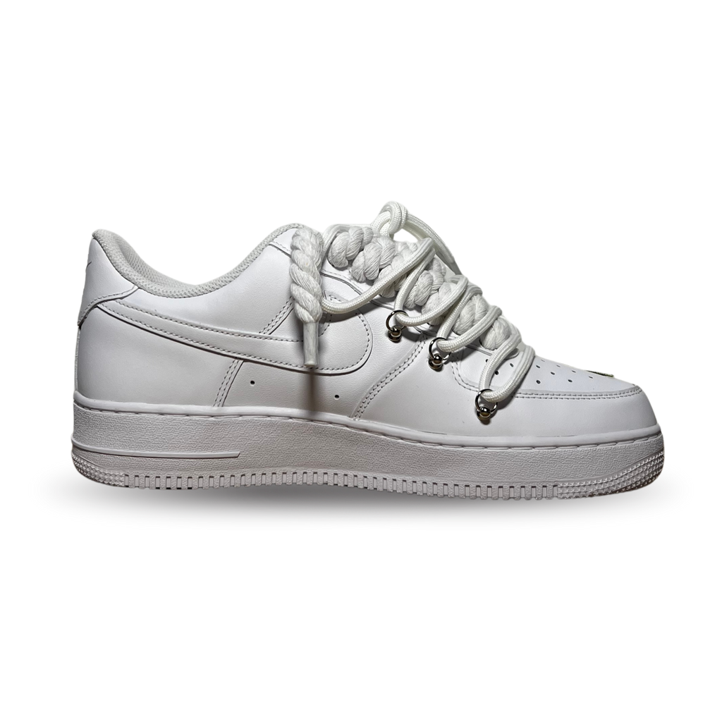 Nike Air Force 1 Rose Blue Laced Up Belső oldalnézet