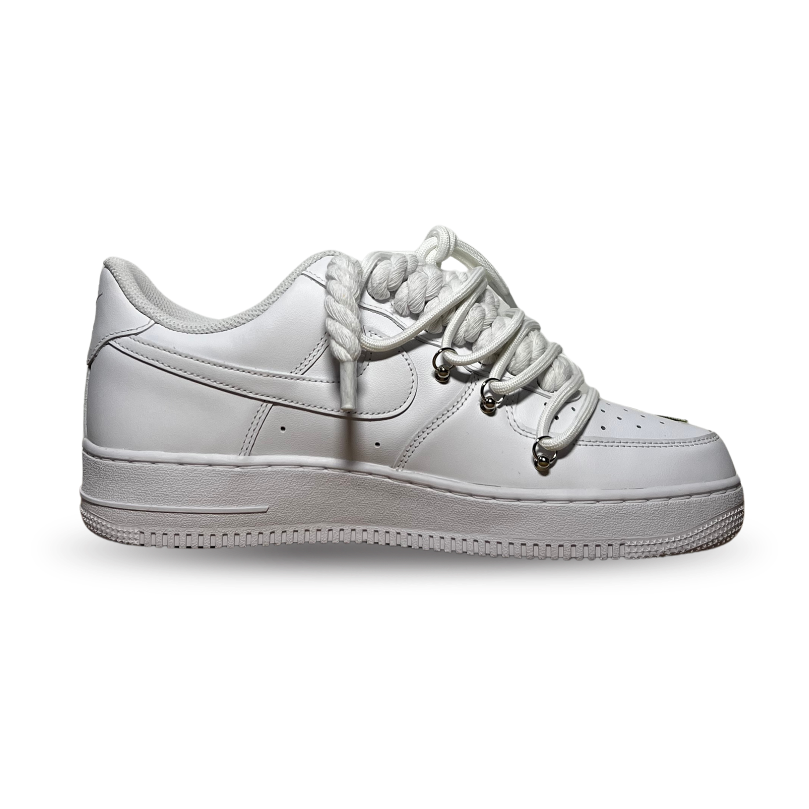 Nike Air Force 1 Rose Blue Laced Up Belső oldalnézet