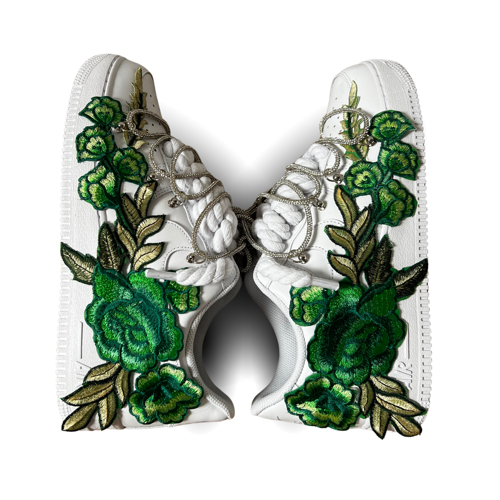 Nike Air Force 1 Rose Green Diamond Rózsanézet