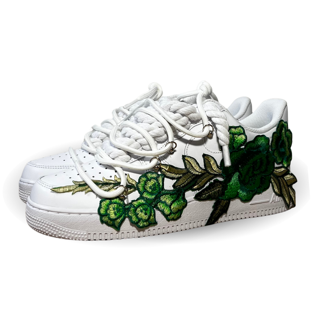Nike Air Force 1 Rose Green Laced Up Csanadsoles
