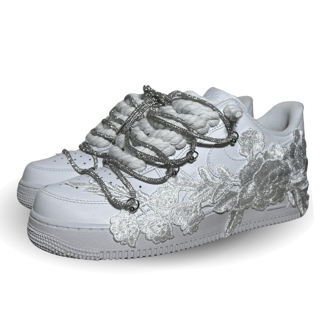 Nike Air Force 1 Rose Pure White Diamond Csanadsoles