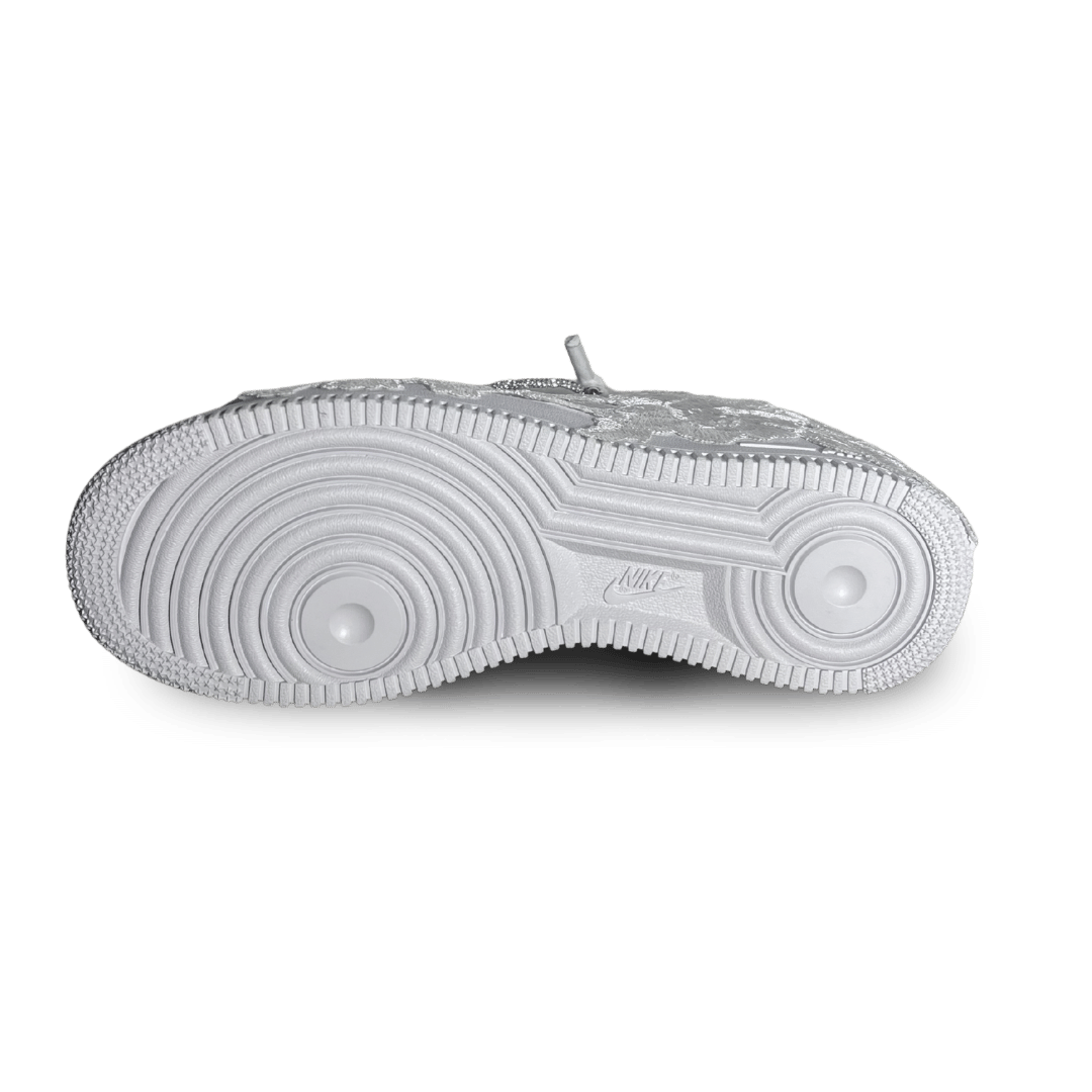Nike Air Force 1 Rose Pure White Diamond Talp