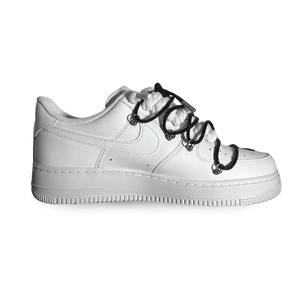Nike Air Force 1 Rose White Black Diamond Belső oldalnézet