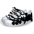 Nike Air Force 1 Rose White Black Laced Up Csanadsoles