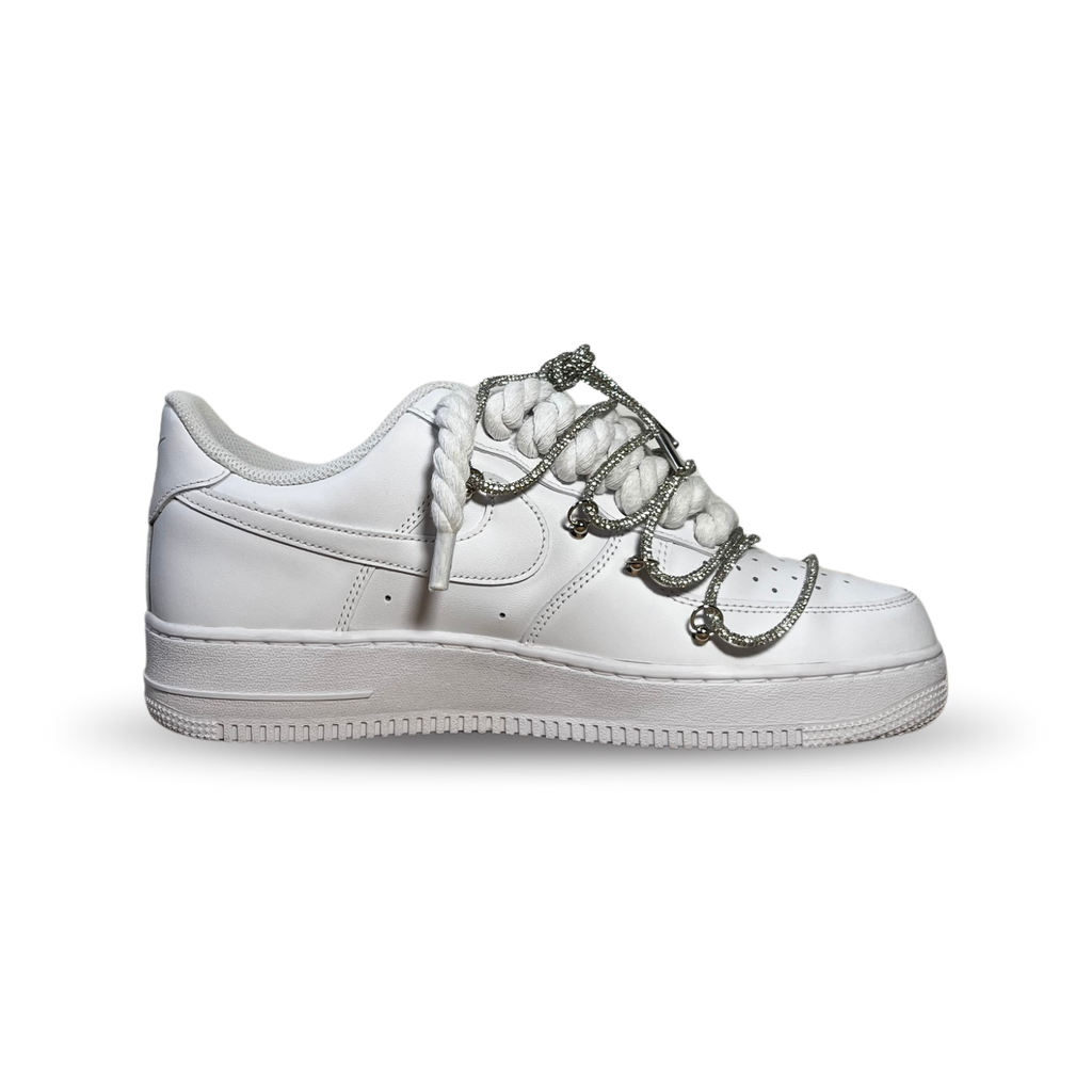 Nike Air Force 1 Rose Yellow Diamond Belső oldalnézet