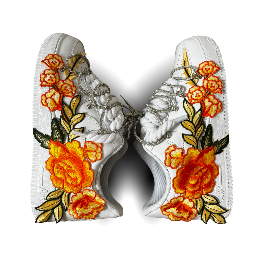 Nike Air Force 1 Rose Yellow Diamond Rózsanézet