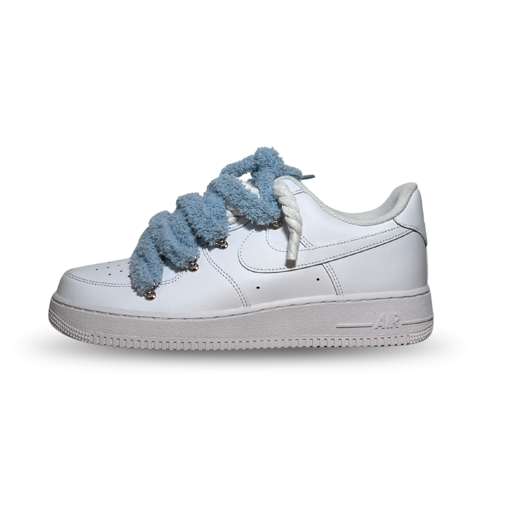 Nike Air Force 1 White Chimney Cake Baby Blue Oldalnézet