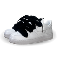 Nike Air Force 1 White Chimney Cake Black Csanadsoles