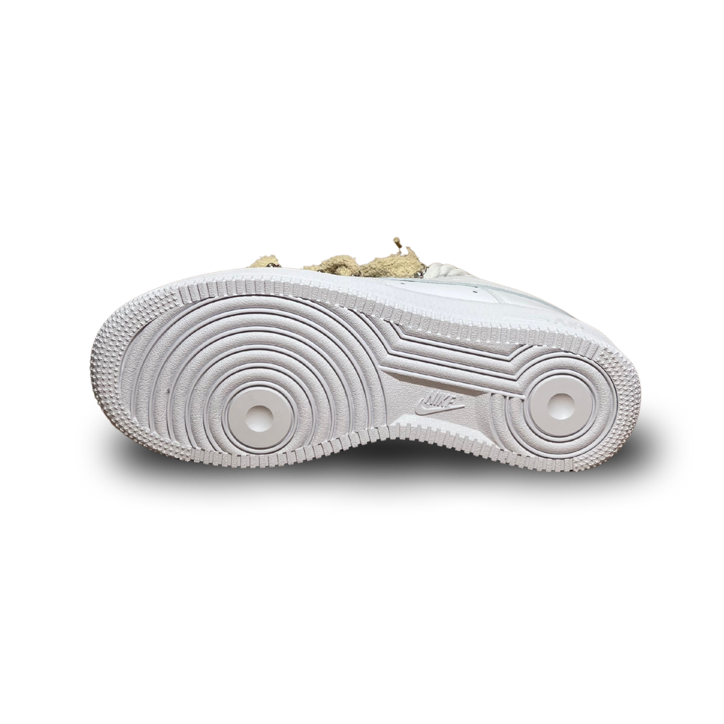 Nike Air Force 1 White Chimney Cake Cinnamon Talp