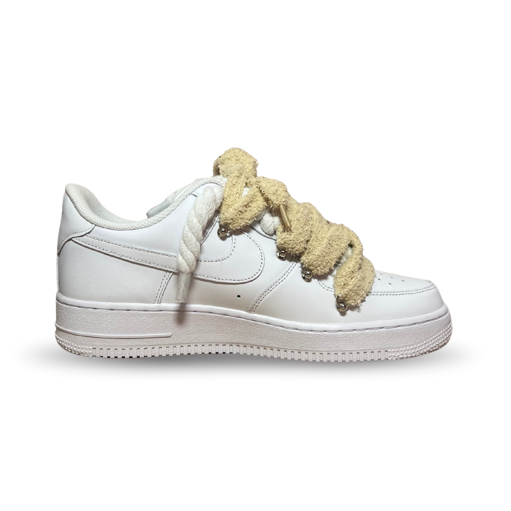 Nike Air Force 1 White Chimney Cake Cinnamon Belső oldalnézet