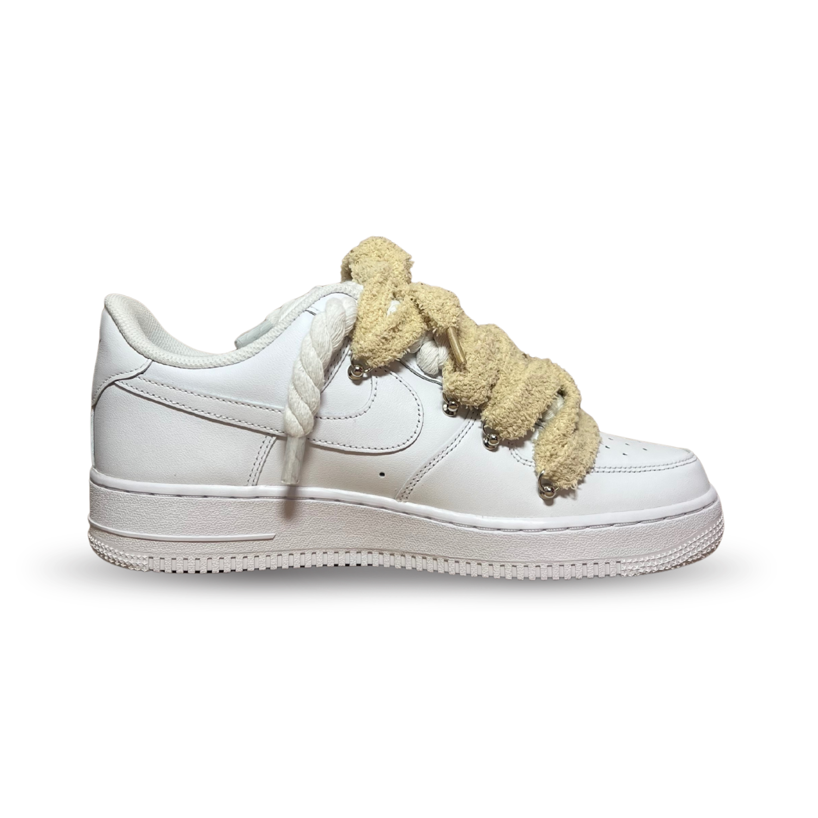 Nike Air Force 1 White Chimney Cake Cinnamon Belső oldalnézet