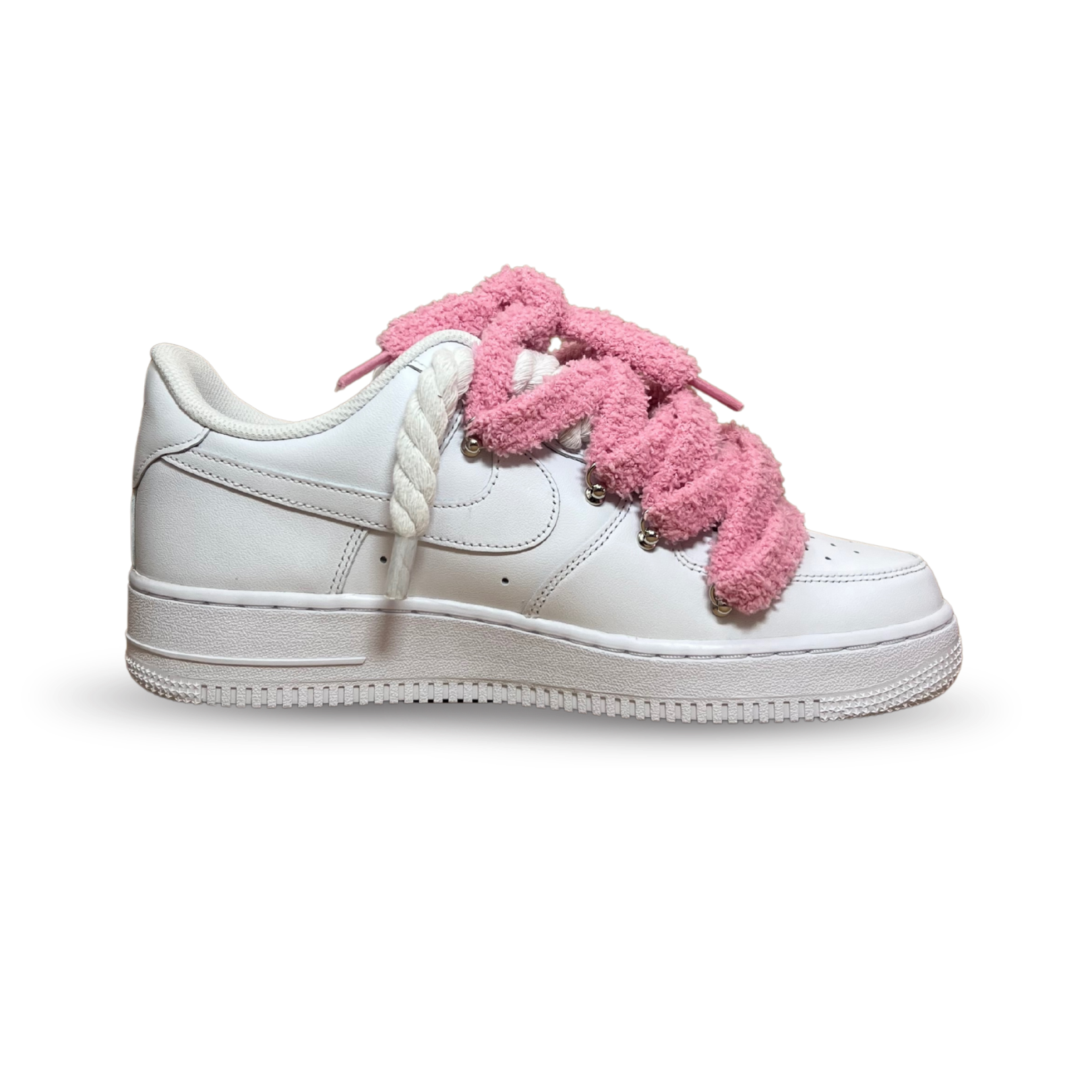 Nike Air Force 1 White Chimney Cake Pink Belső oldalnézet