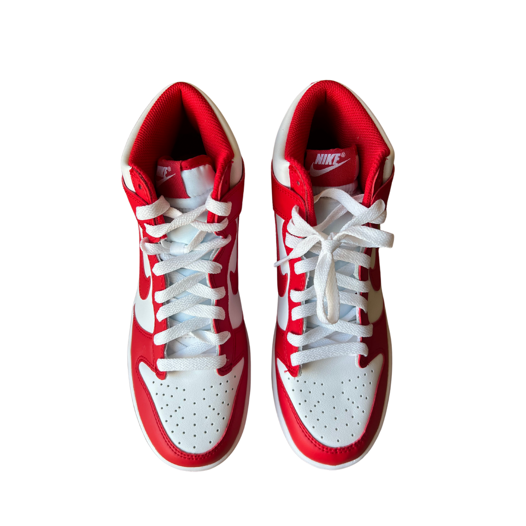 Nike Dunk High Championship Red Felülnézet