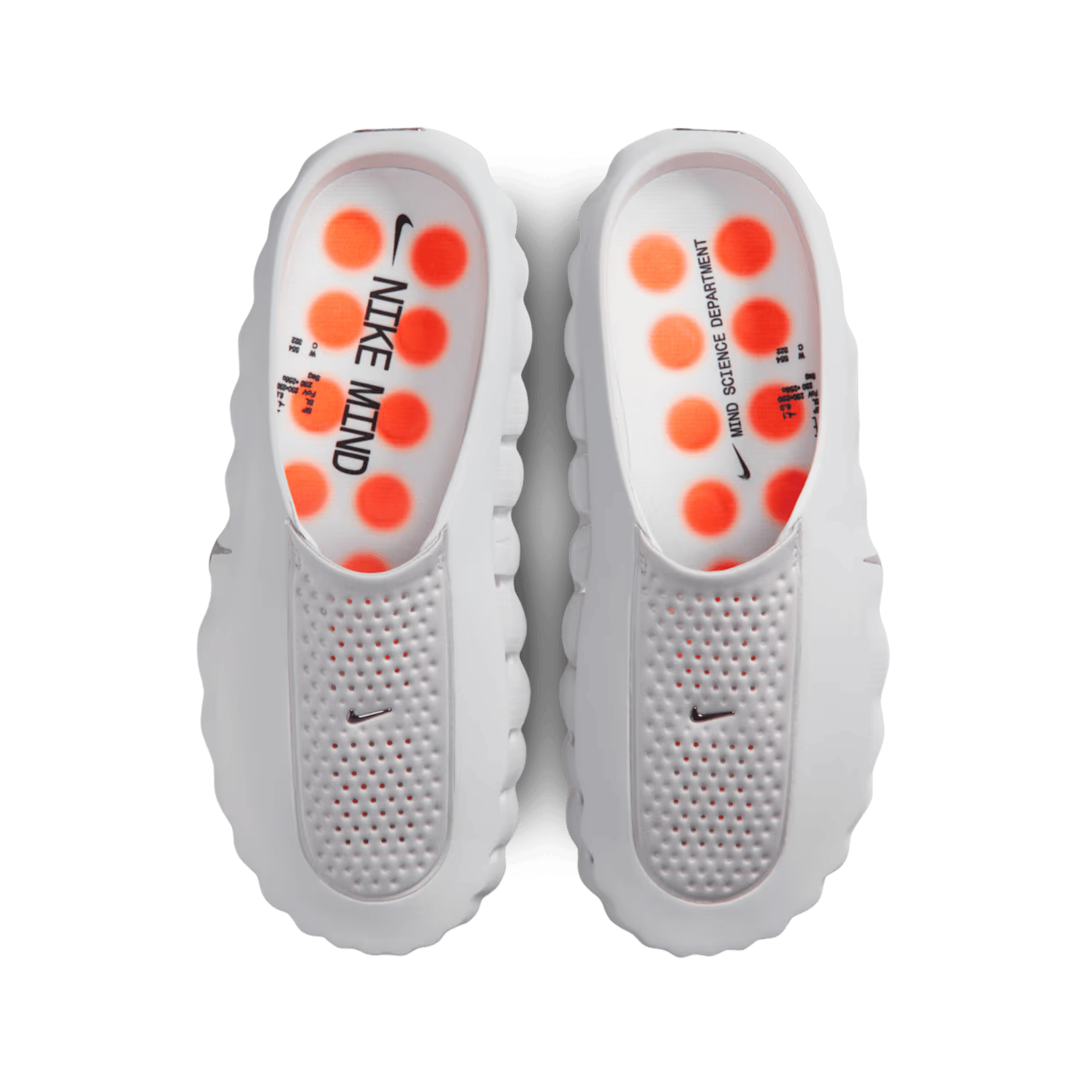 Nike Mind Slide Hyper Crimson Felülnézet