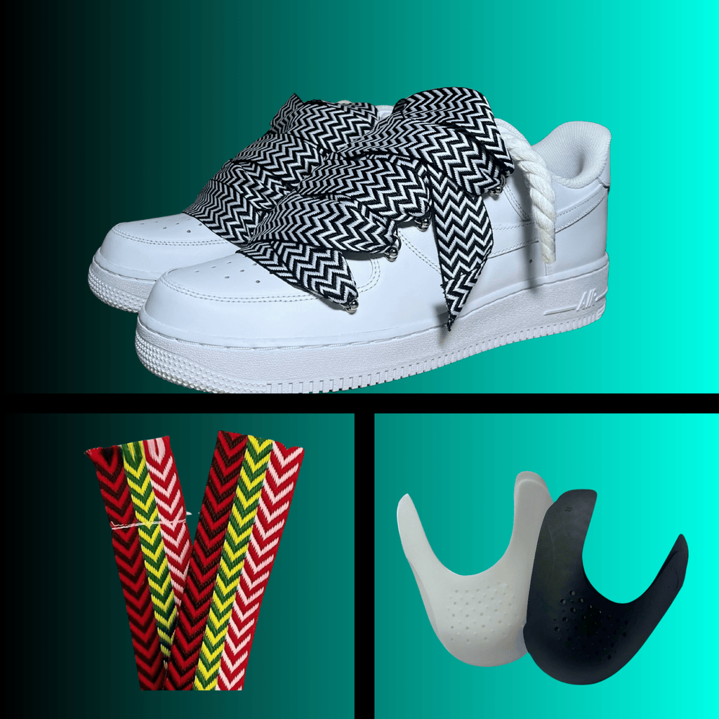 White Lanvin Rope Lace Air Force Bundle Csanadsoles