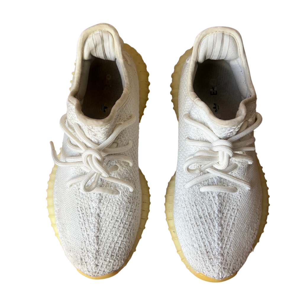Yeezy 350 Cream White felülnézet