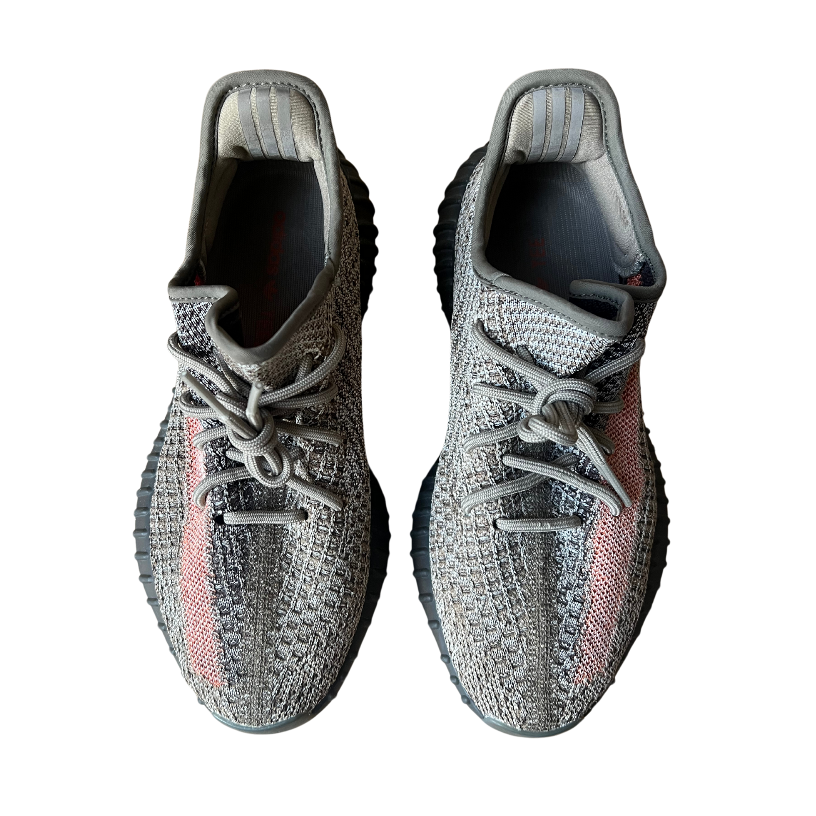 Yeezy 350 Ash Stone Felülnézet