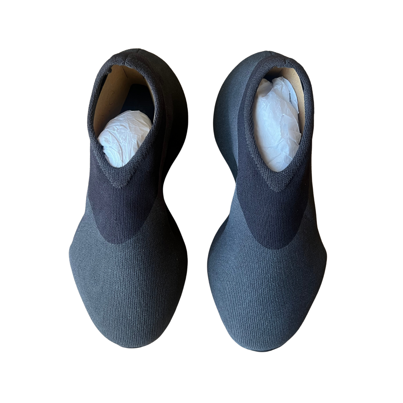 Yeezy Knit Runner Fade Onyx Felülnézet